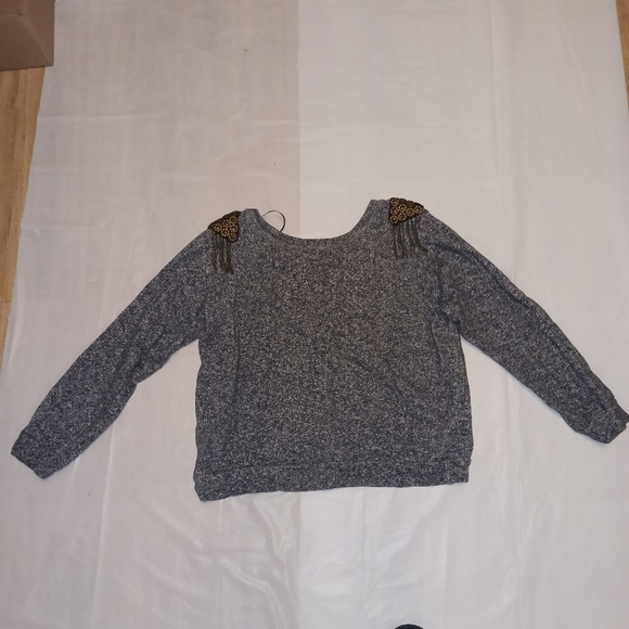 Forever 21 Grey sweater Large - Picture 2 of 3